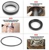 Front Axle Knuckle Tube & Oil Seal Kit for 1998-2004 Ford (50491, 50381, 41784-2)