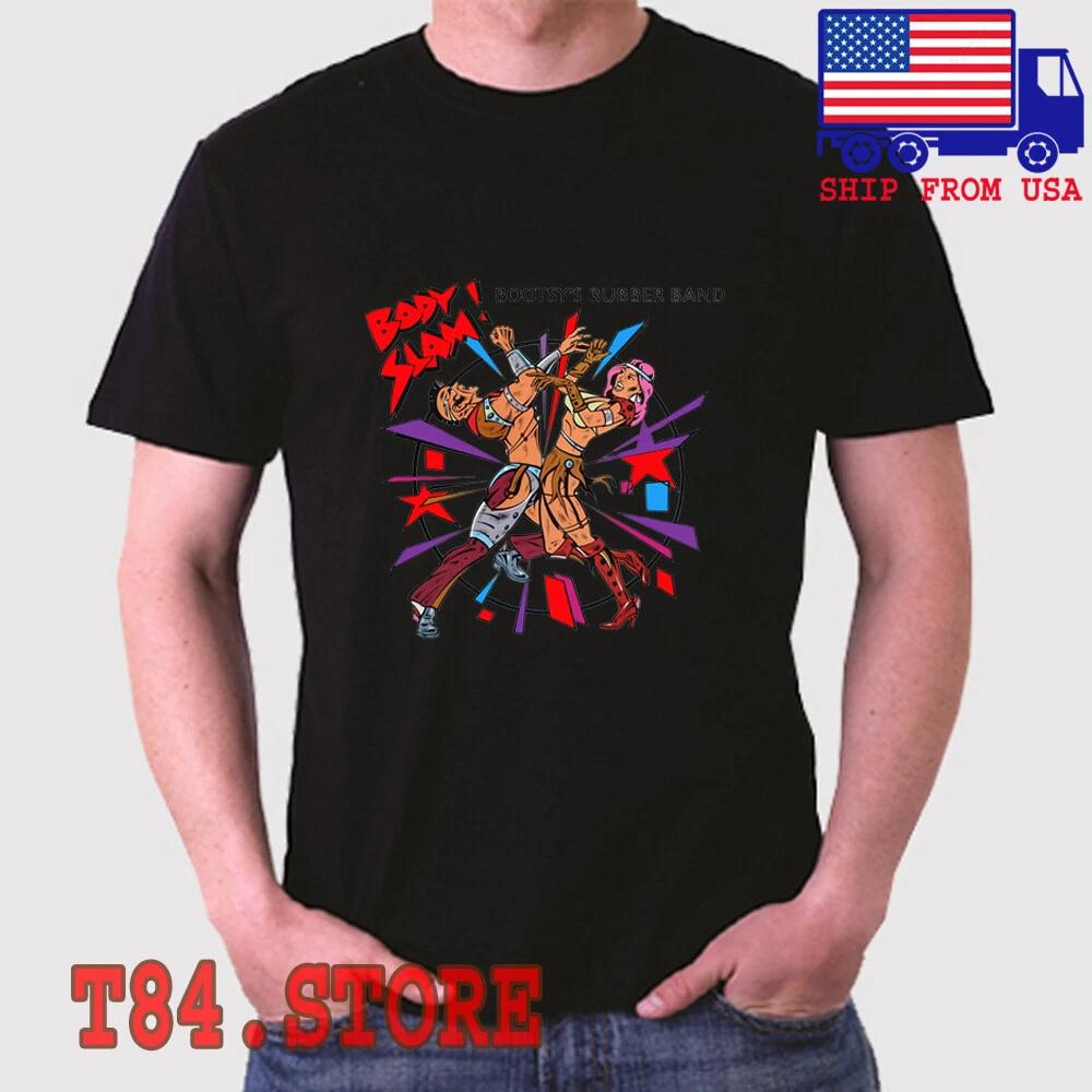 Body Slam ! Bootsy s Rubber Men s Black Size S to 5XL 3XL