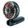 3 Gänge Handventilator Mini Tragbarer Tischkühler mit Abnehmbarem Lanyard 4000?6000RPMGrün