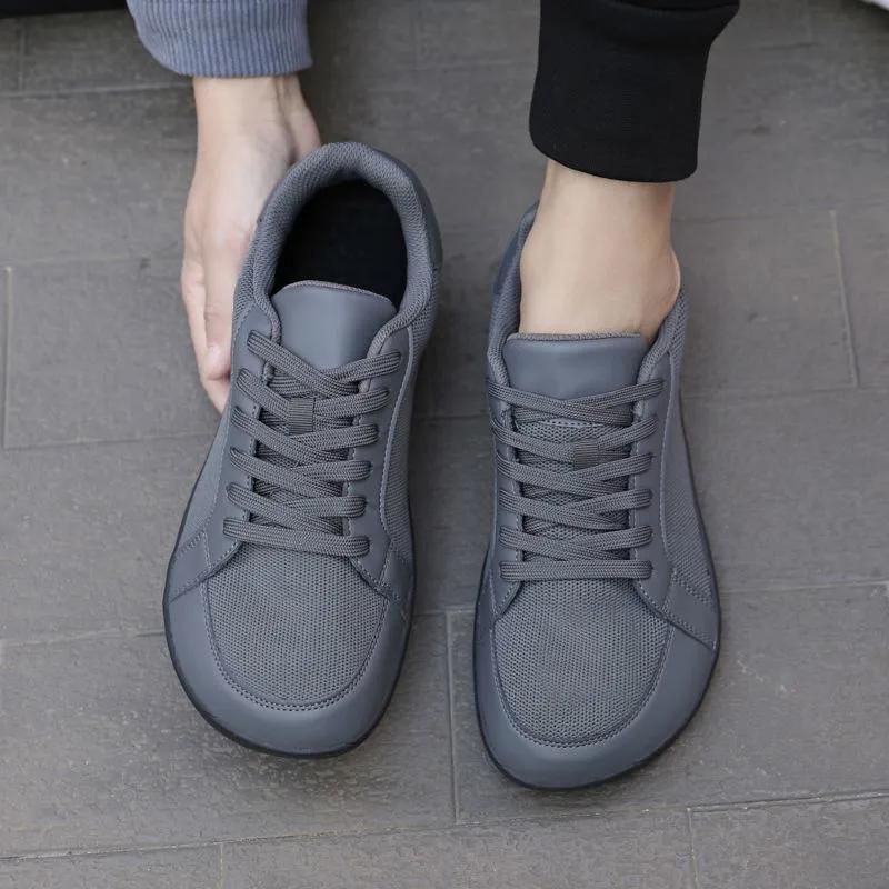 Wide Toe Casual Shoes for Men and Women Barefoot Soft Sole Flats Non Slip Walking Footwear Comfortable Cycling Climbing Shoes