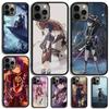 Scaramouche Genshin Impact Phone Case For iPhone 17 Air 16 15 Plus Max 14 13 12 11 Pro Max Cover Shell Coque