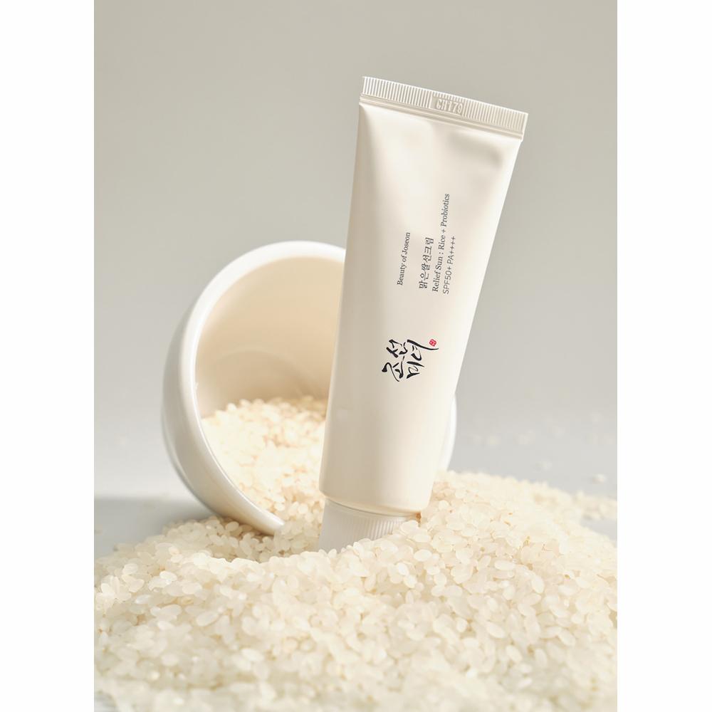 Beauty of Joseon Relief Sun Rice + Probiotics, 50ml (2pcs) SPF50+ PA++++,Korean