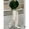 Men's Striped Half-Zip Sweater: Autumn/Winter, High-End, Casual, Cool, Thick Knitwear