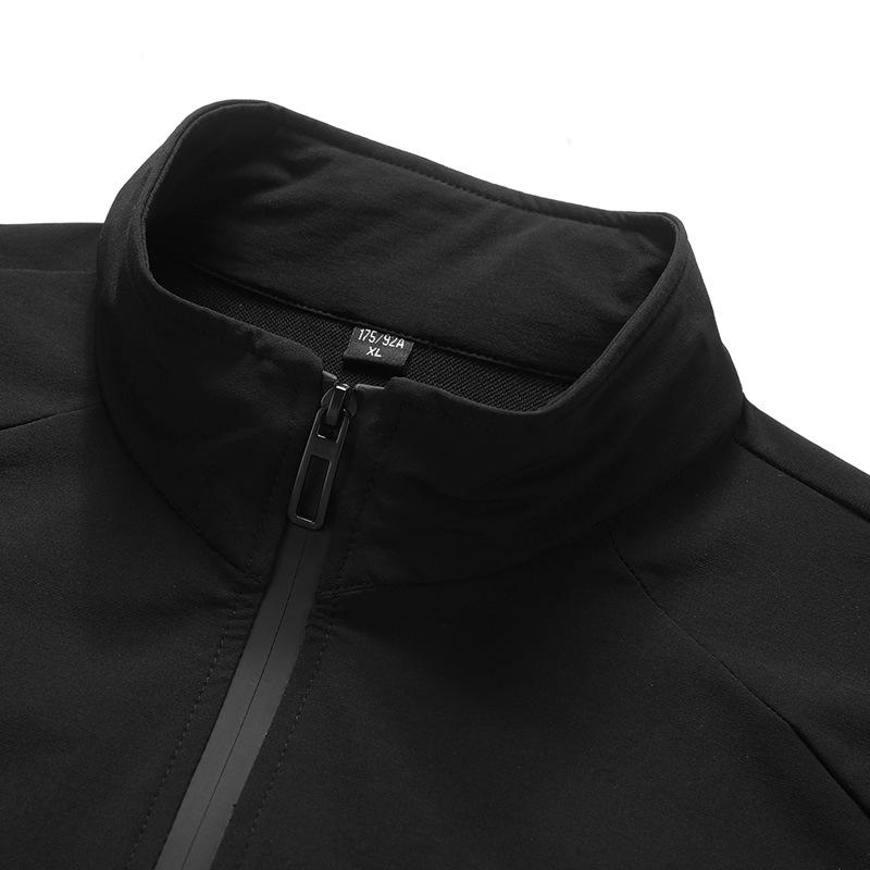 New Jacket Men's Stand-up Collar Spring and Autumn Tide Brand Outdoor Slim Jacket