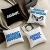 Vodka Aabsolut Swedish Cushion Cover Throw Pillow Soft Short Plush Cozy Durable Colorfast For Sofa Bedroom Home Decor Gift