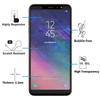 Film de protection - VCOMP - Pack de 2 - Verre trempé - Résistant aux rayures - Pour Galaxy A6+/A6 Plus