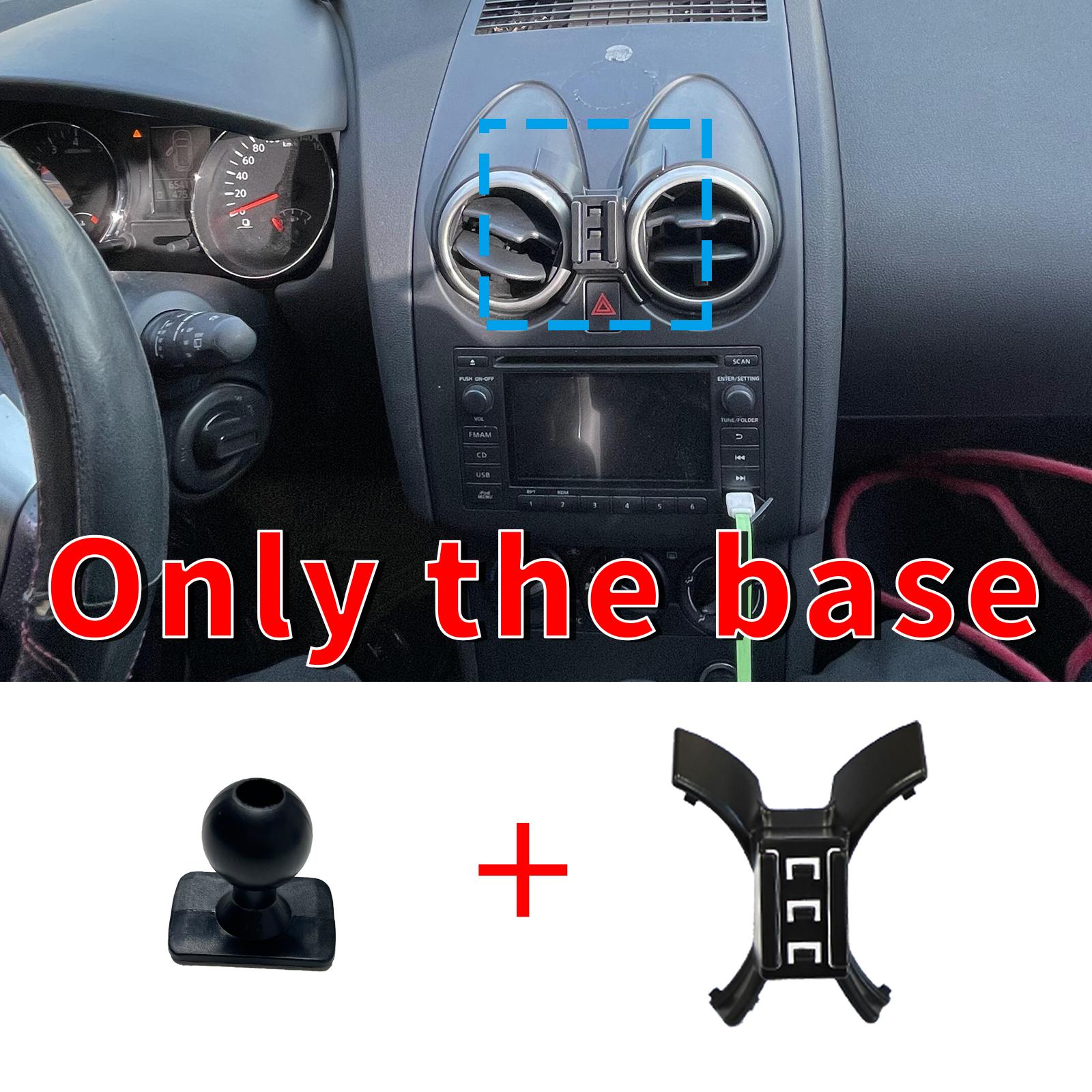 

для Nissan Qashqai J10 2008-2010 2011 2012 2013 2014 2015 Автомобильный держатель для мобильного телефона Крепление для GPS Навигационная подставка Автоаксессуары