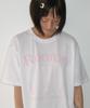 RONRON Puppy Tails Basic Fit T Shirt White Pink