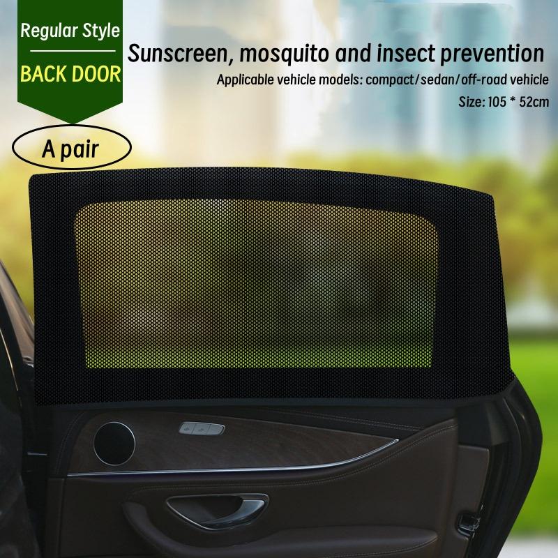 Car Window Mosquito Proof, Sun Protection Net, Sun Protection, Breathable Ventilation Curtain, Car Protective Equipment