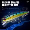 6 sztuk/partia przynęty Minnow Popper twarde przynęty z kotwiczką realistyczne 3D wędkarskie oczy Swimbait Crankbait głębokie/płytkie 5.5CM-2.5G