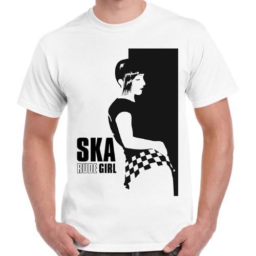 Rude Girl Ska Music Cool Vintage Retro Unisex T-Shirt XXXL