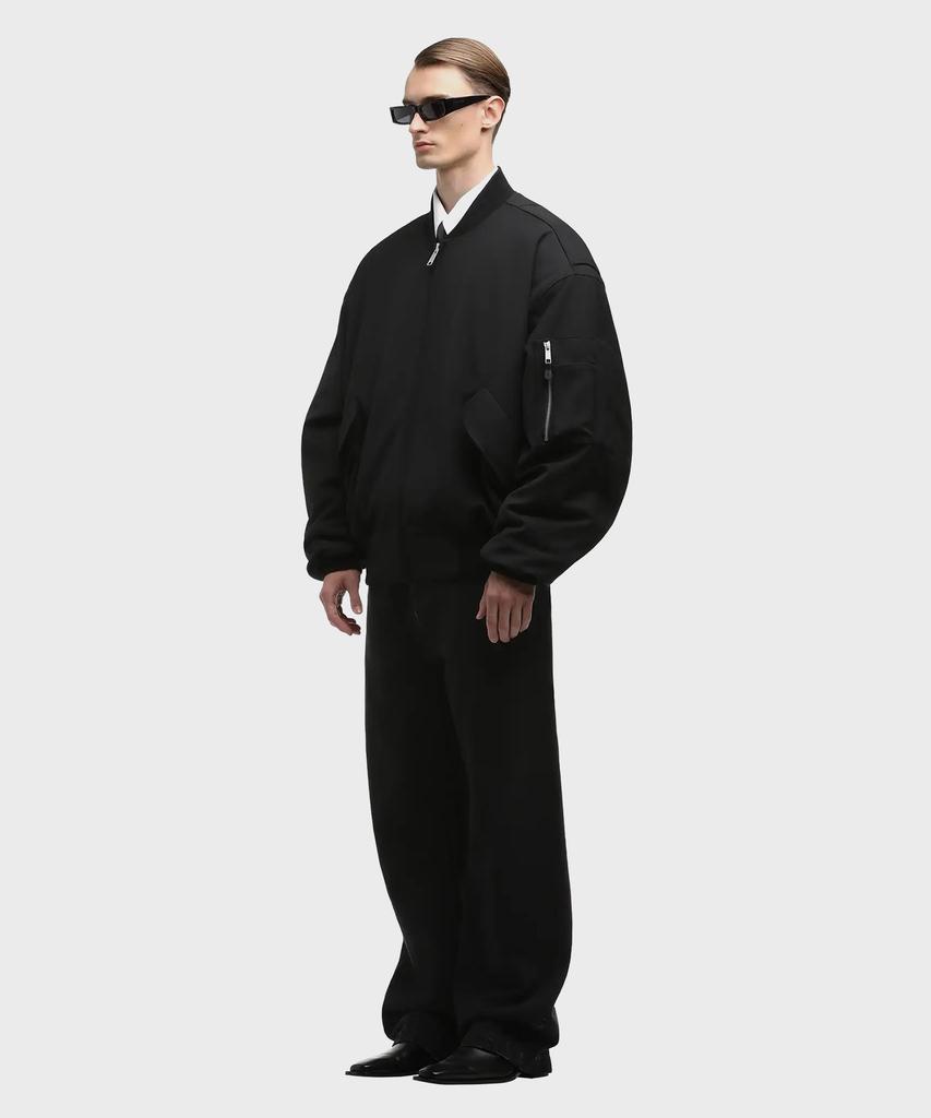 Entire Studios (U) Broad Bomber Wool Black
