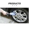 1Pcs Non-Slip Handle Tire Cleaning Brushes Easy To Cleaning Rims Spokes Auto Wash Glove