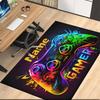 Custom Name Game Controller Printed Carpet, for Office Chair Living Room Bedroom Kitchen Room Decor Gifts.
