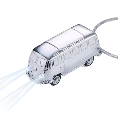 

TROIKA Volkswagen Bus Minicar Keyring Light Bully T1 Bus KR17-40/CH Keychain Charm