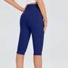 Women's High Waist Yoga Biker Workout Pockets Shorts Running Athletic Leggings