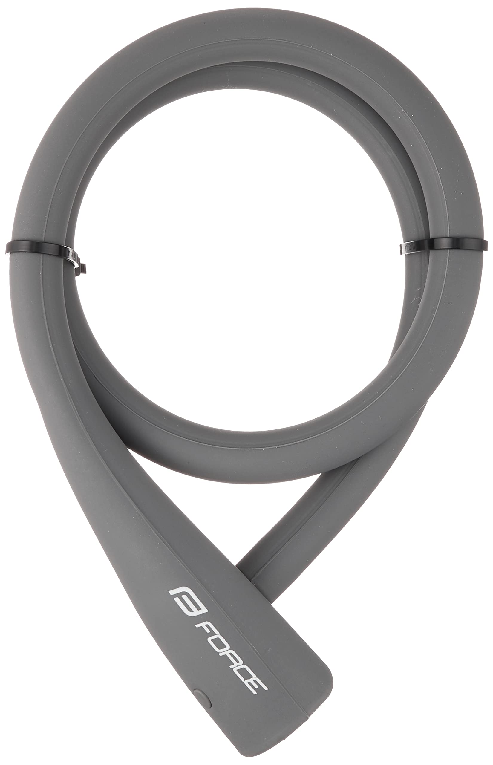 

FORCE Bicycle Silicone Key 80002 Lock, Type, Gray, 60cm, серый