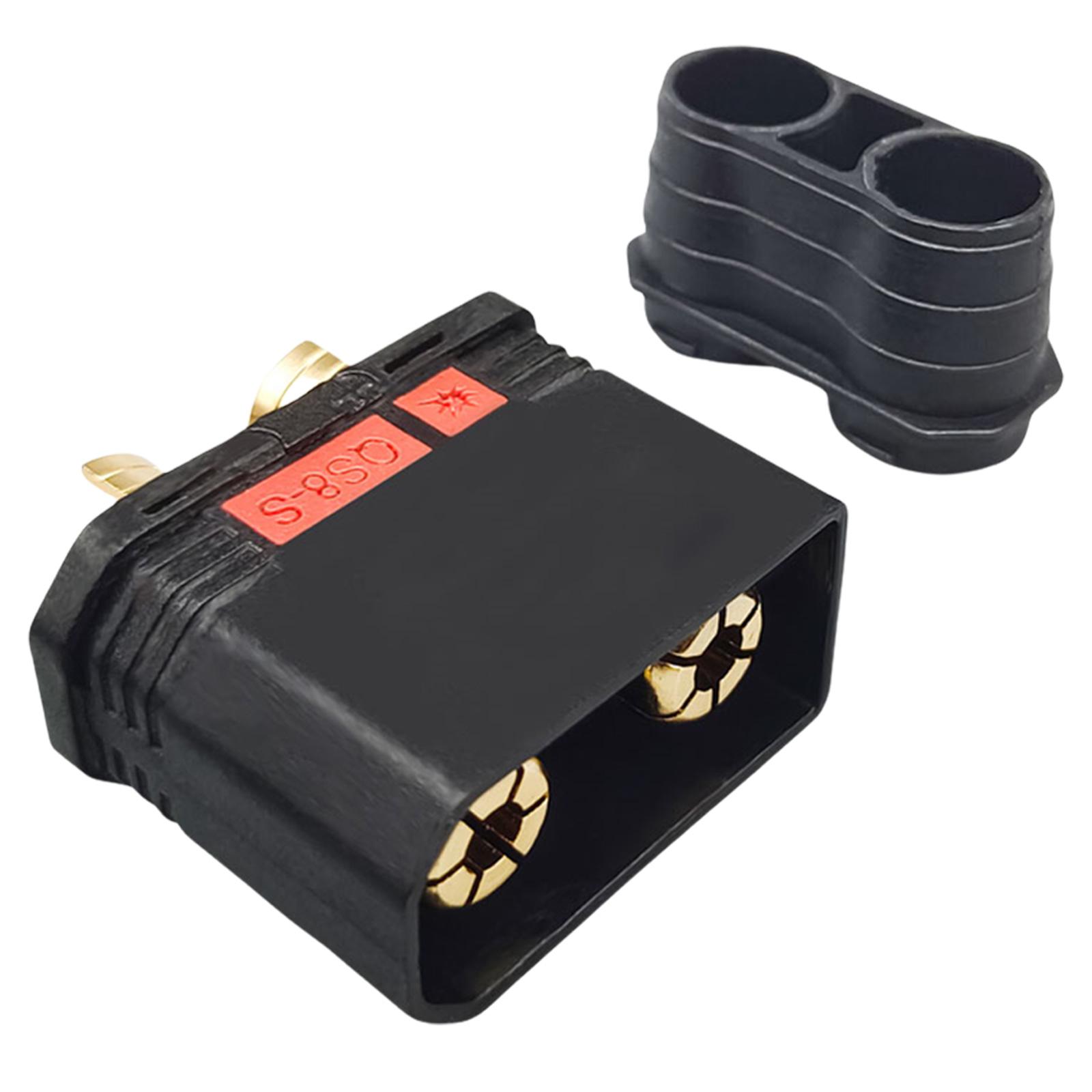 

QS8-S Connector Male and Female High Current Antispark Connector Application Remote Control Toys Drones Battery Charger A