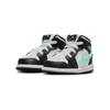 Jordan 1 Mid Little Kids White Blue DQ8425-103