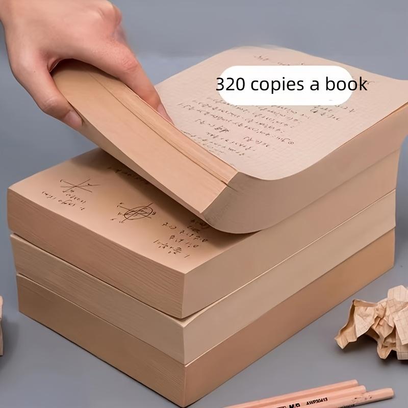 320pcs Durable Blank Paper Multipurpose Paper for Drawing Calculations Notes and Messages for Office Study Institutional Use