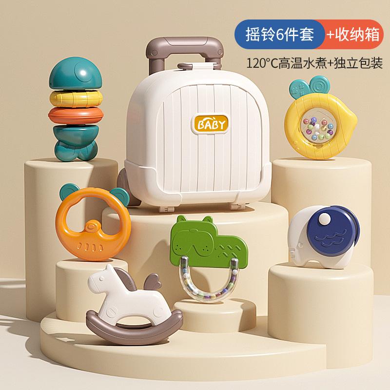 

Новорожденный колокольчик 0-6 месяцев мальчики и девочки могут жевать кипяченый зубной клей для успокоения раннего развития детские игрушки зелёный