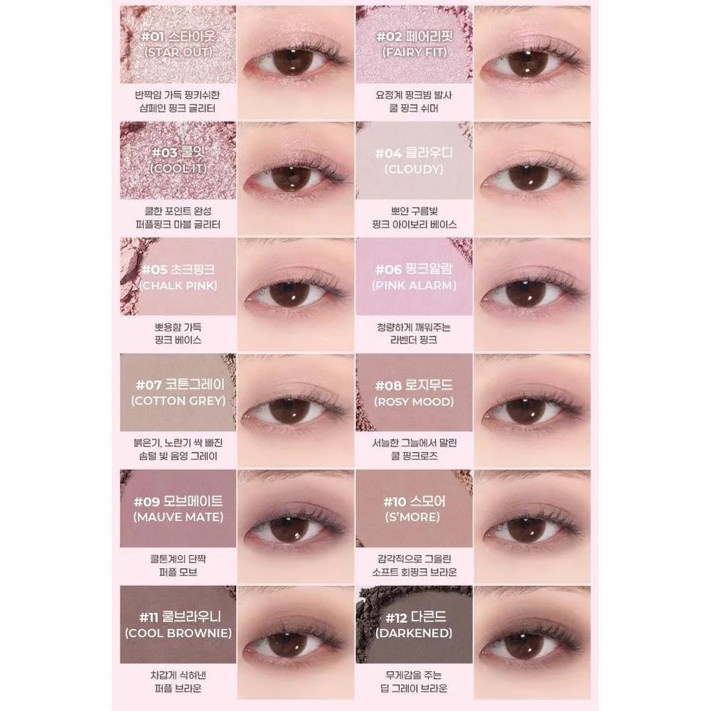 Colorgram Noontorial Eyeshadow 02 Pink Plus Mauve is Love
