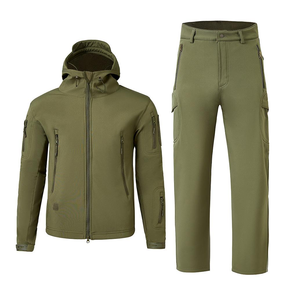 Jacket set, ski suit set. S зелёный