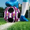 Villarreal Indoor Soccer Ball Colorful Machine Stitched PVC Size 5 Team Training Competition Ready Durable High-Bounce Cool Sports Gift