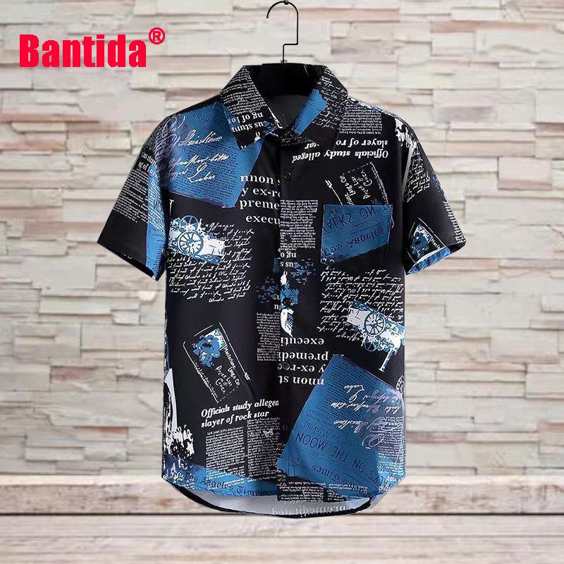 Men's Loose Fit Three-Piece Casual Sports Set with Floral Shirt, Beach Shorts, and Couple Class Uniform Trend