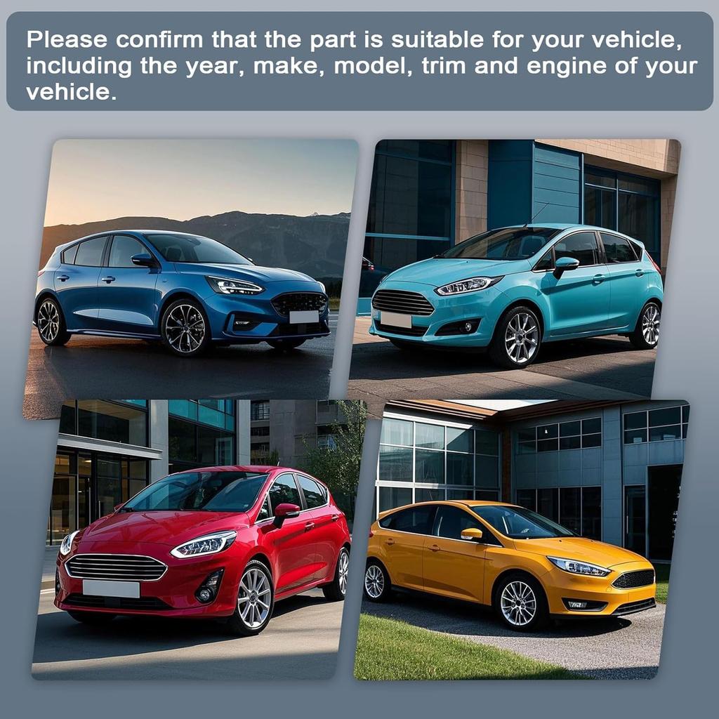 Radiator Reservoir Drain Cap Compatible With Ford Focus 2012-2018 fit for Transit Connect 2014-2016 fit for Fiesta 2014-2019 AV6Z-8K103-A Water Tank