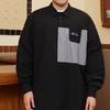 Polo Trendy Mărimi Mari, Moale, de Înaltă Calitate, Respirabil, pentru Bărbați, Larg, Rezistent la Șifonare, Casual, Sportiv, cu Mânecă Scurtă, Guler