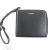 Pristine Card Case CREDIT CARD PURSE TANGLE Compact Wallet Black Used