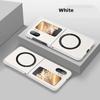Matte Magnetic Anti-fingerprint PC Case For Oppo Find N3 N2 Flip Car Adsorption Shockproof Back Cover Shell