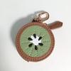 Wallet Fruit Shaped Keychain Door Lock No Card Earphones Anti Loss and Anti Drop Fashion Keychain Pendant Accessories Gifts