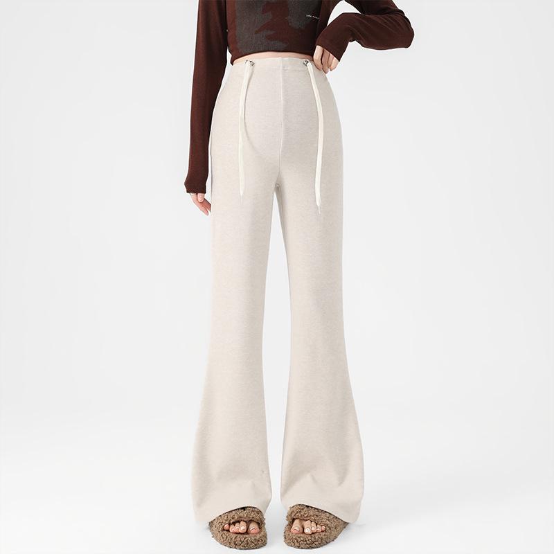 Maternity Fashion Wide-Leg Drawstring Pants XL