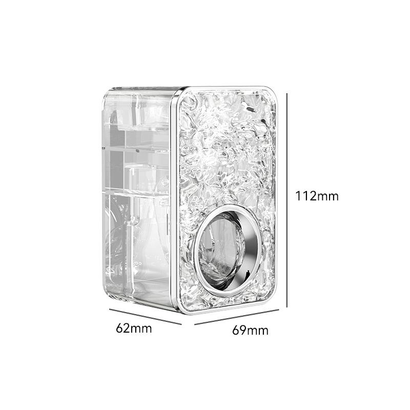 Wall-Mounted Automatic Toothpaste Squeezer Waterproof Lazy Toothpaste Dispenser Dustproof Toothpaste Holder Bathroom Accessories A