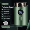 2023 Rechargeable Electric Mini Shaver for Men - Silent, Full Body, and Car Compatible