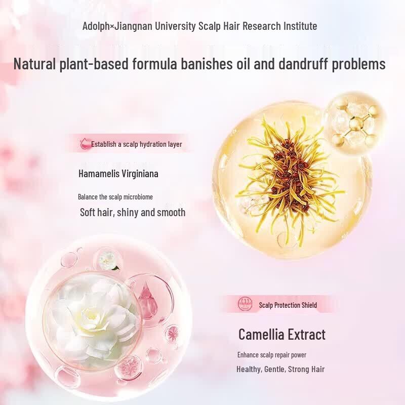 ADOLPH Anti-Dandruff & Volumizing Herbal Shampoo