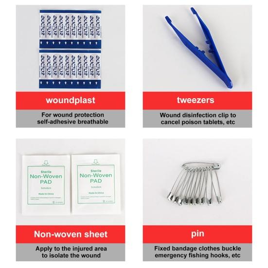 Small First Aid Kit Waterproof Lightweight Urgent Accident Portable Emergency Survival Kit Camping Equipment