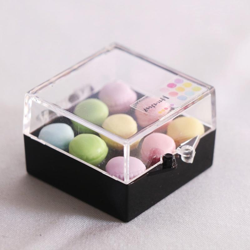 

Мини Макарон Кукольный домик Кухня Кухонные аксессуары для детей Кукольный дом Притворная кухня Играть Кулинарная игра Миниатюрные закуски