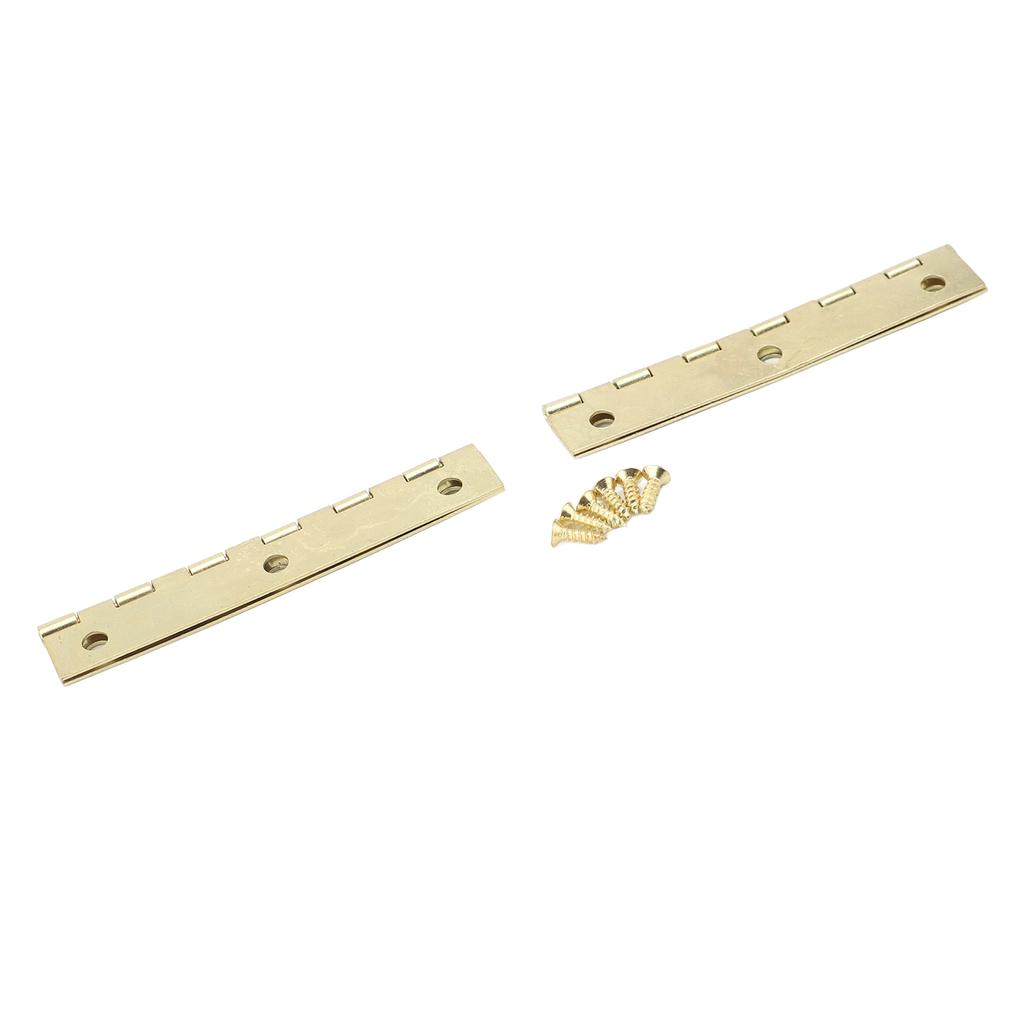 20 Set Back Flip Hinge Iron Retro Folding Butt Hinge for Cabinet Furniture 75x25mm Yellow