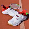 Badminton shoes men's and women's new spring and summer rotating button table tennis shoes children's students youth competition training