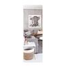 Full Body Acrylic Mirror Wall Sticker: HD Self-Adhesive for Bathroom or Cabinet Door.