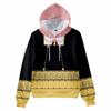 Felpe con cappuccio Cosplay Anya Forger Spy Girl Manica lunga Invernali con cappuccio Zip Larghe Uomo Donna Felpe con cappuccio Felpa con cappuccio Stampa 3D