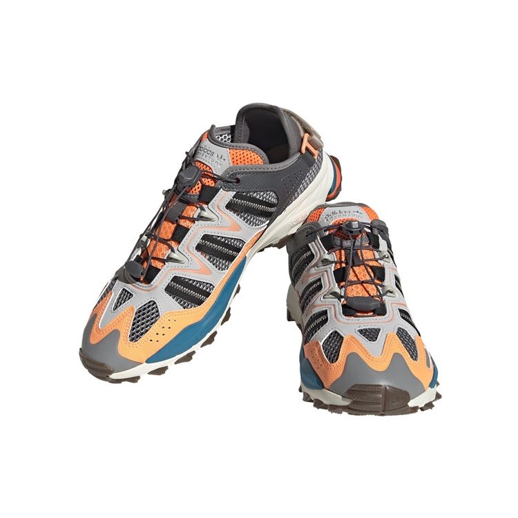 Adidas Hyperturf Adventure Grey Coral Teal Men Sneakers Grey-One Core-Black Grey-Five HP2832