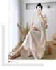 Summer Floral Maternity Dress: Petite, Short-Sleeved, Casual, Age-Reducing, Mid-Length