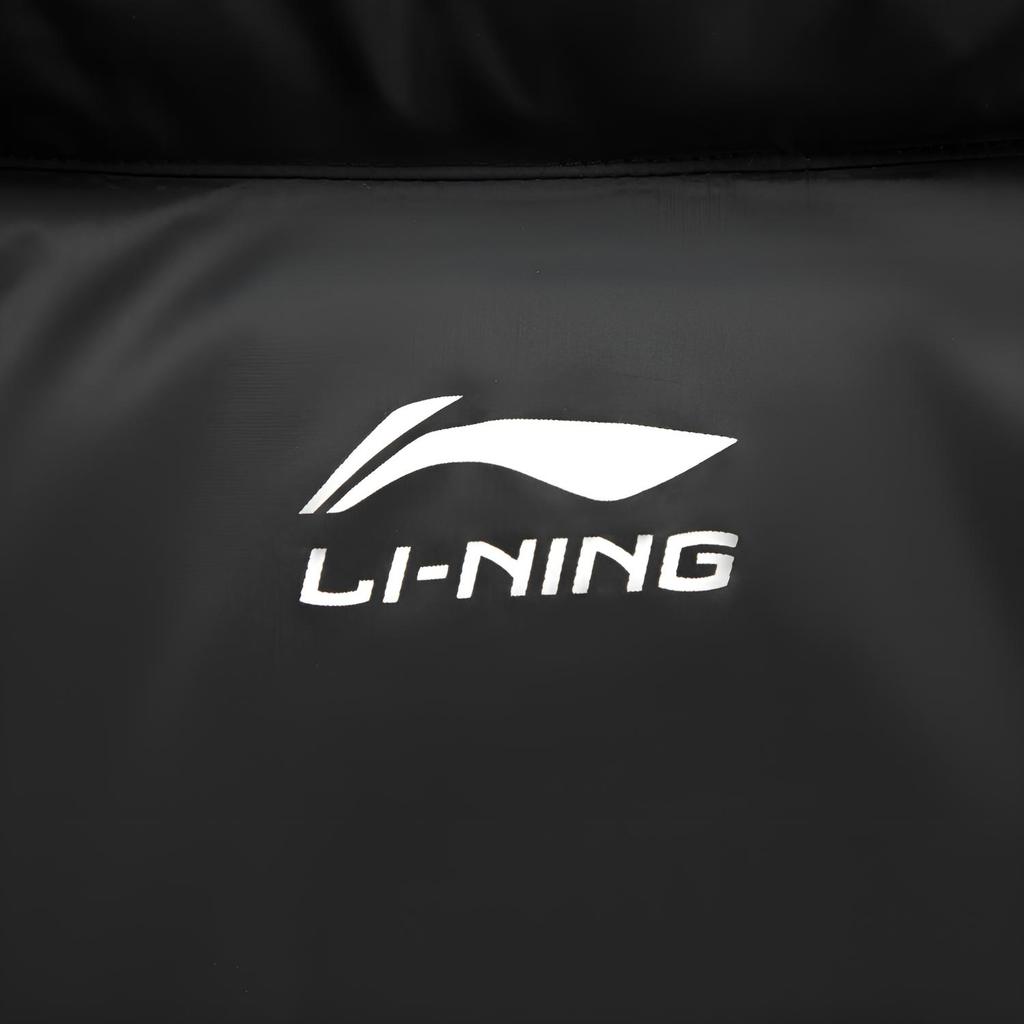 Li-Ning Sports Lifestyle Series Zipper Versatile Stand Collar Letter Casual Sports Down Jacket Unisex Jacket AYMV427-2