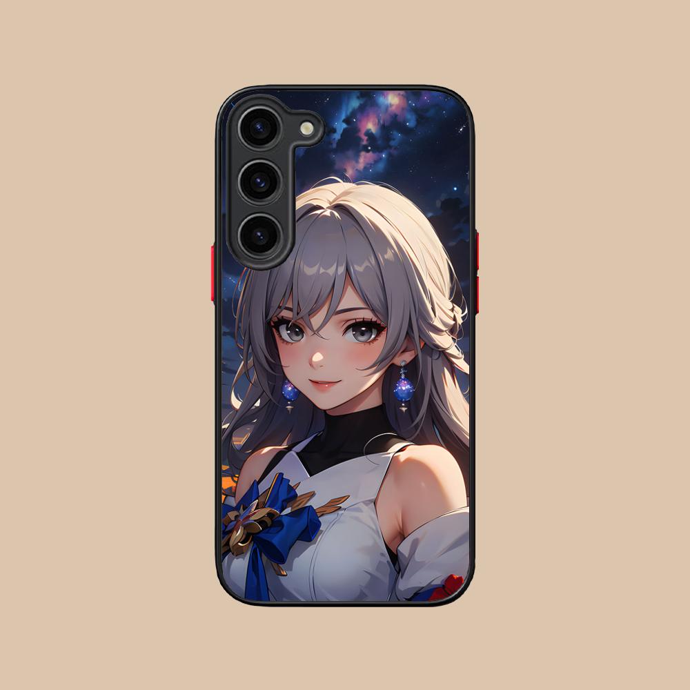 

HSR Bronya Silicone Mobile Phone Case for Samsung Galaxy S26 S25 S24 S23 S22 S21 Plus FE Ultra Colorful Cover Galaxy S25+