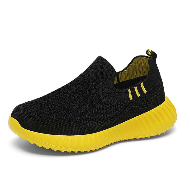 One pedal classmates boys and girls coconut shoes summer mesh breathable primary school students shoes men and women the same trendy shoes women