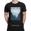 Funny Pop T-Shirt for Men Crew Neck Cotton T Shirts B-Bon Ivers Short Sleeve Tee Shirt Summer Tops